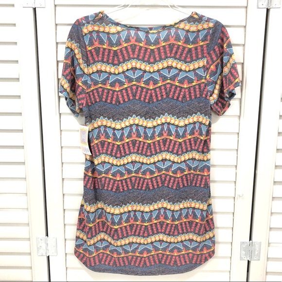 LuLaRoe Classic Hi Low Top - Picture 2 of 4